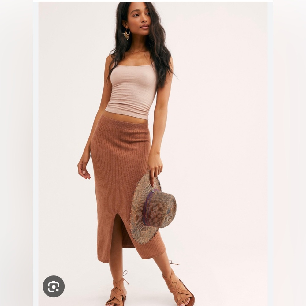 Free People Skyline Midi Skirt
